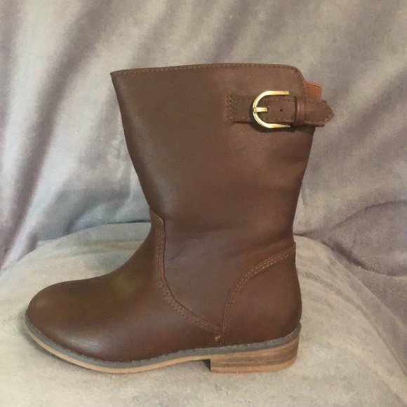 Cat & Jack Brown boot- Girls size 9 - NEW! - Picture 9 of 9